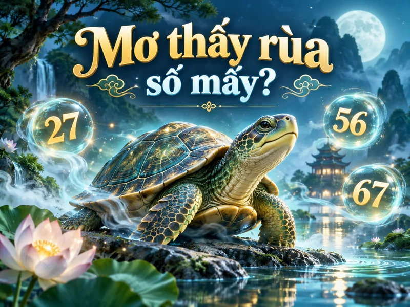 Mơ thấy rùa số mấy là thắc mắc chung của nhiều người